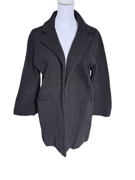 Jackets & Blazers - ONYOU Black Knit Open Front Jacket